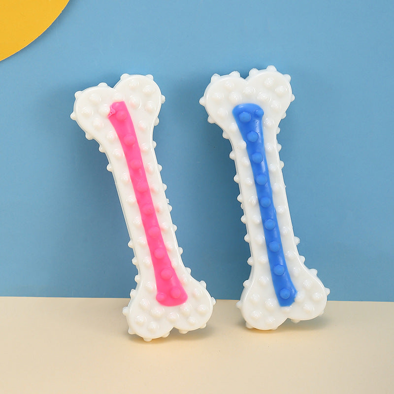 Hueso de Nylon para Perros: Juguete Masticable Resistente, Limpieza Dental y Ejercicio Mandibular