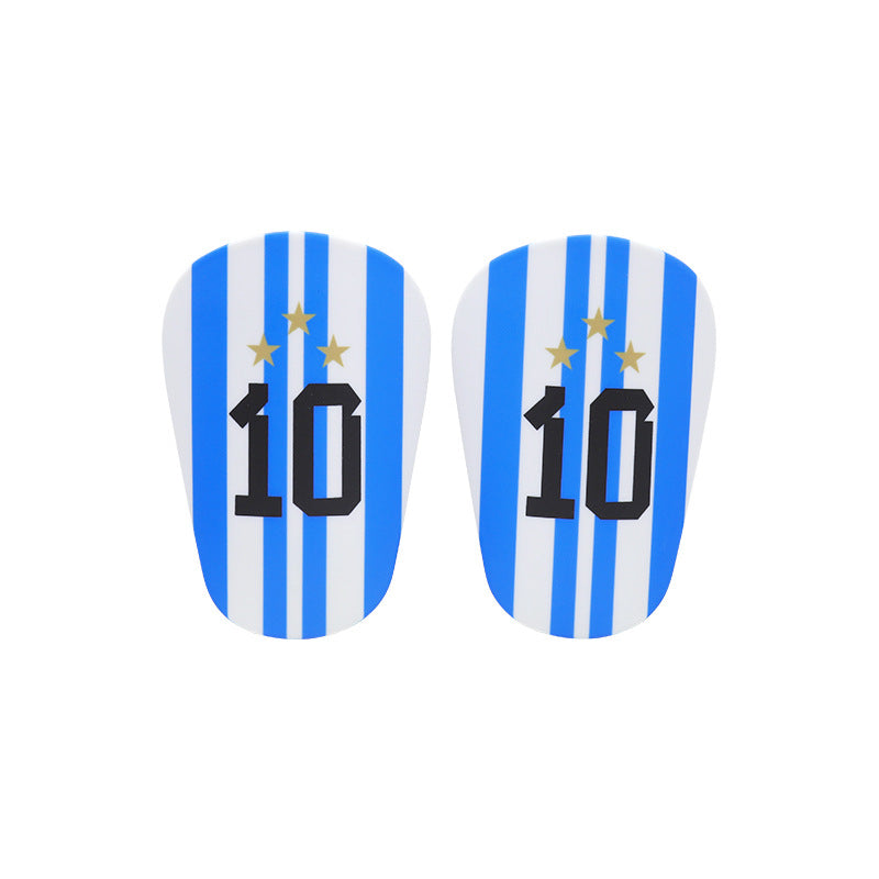 High-Temperature Football Socks with Light Shin Guards for Adults and Kids: Star Number and Foot Protection