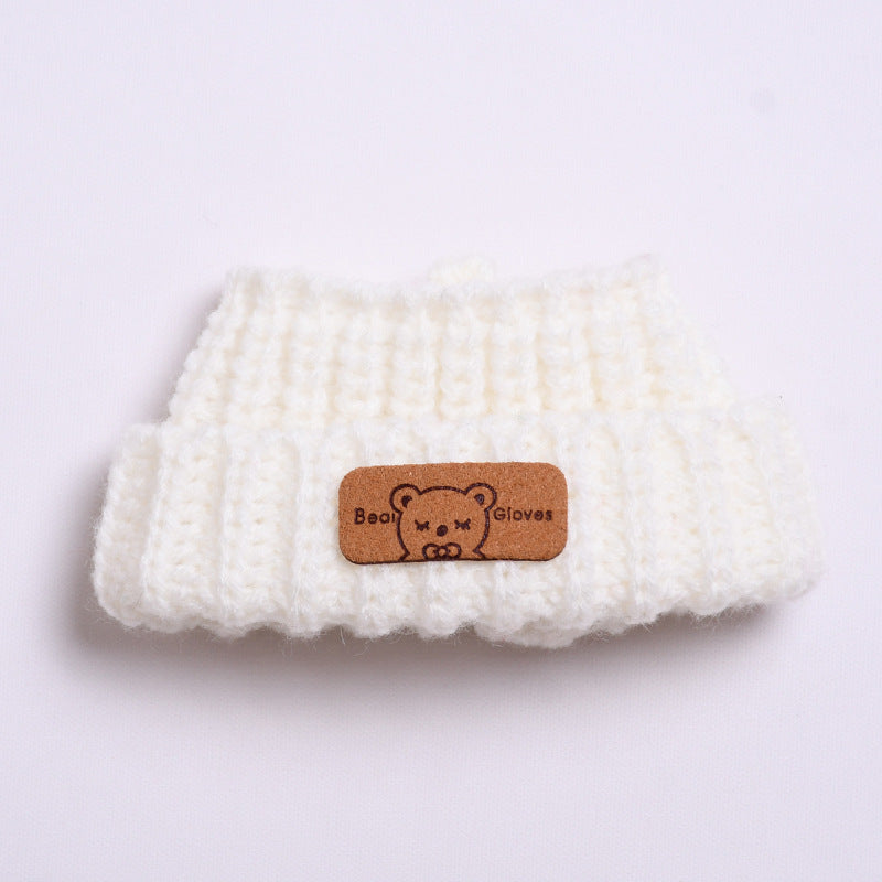 Overol con Accesorios para Muñeca Labubu 17 cm – Biberón y Cámara de Juguete (Muñeca No Incluida)