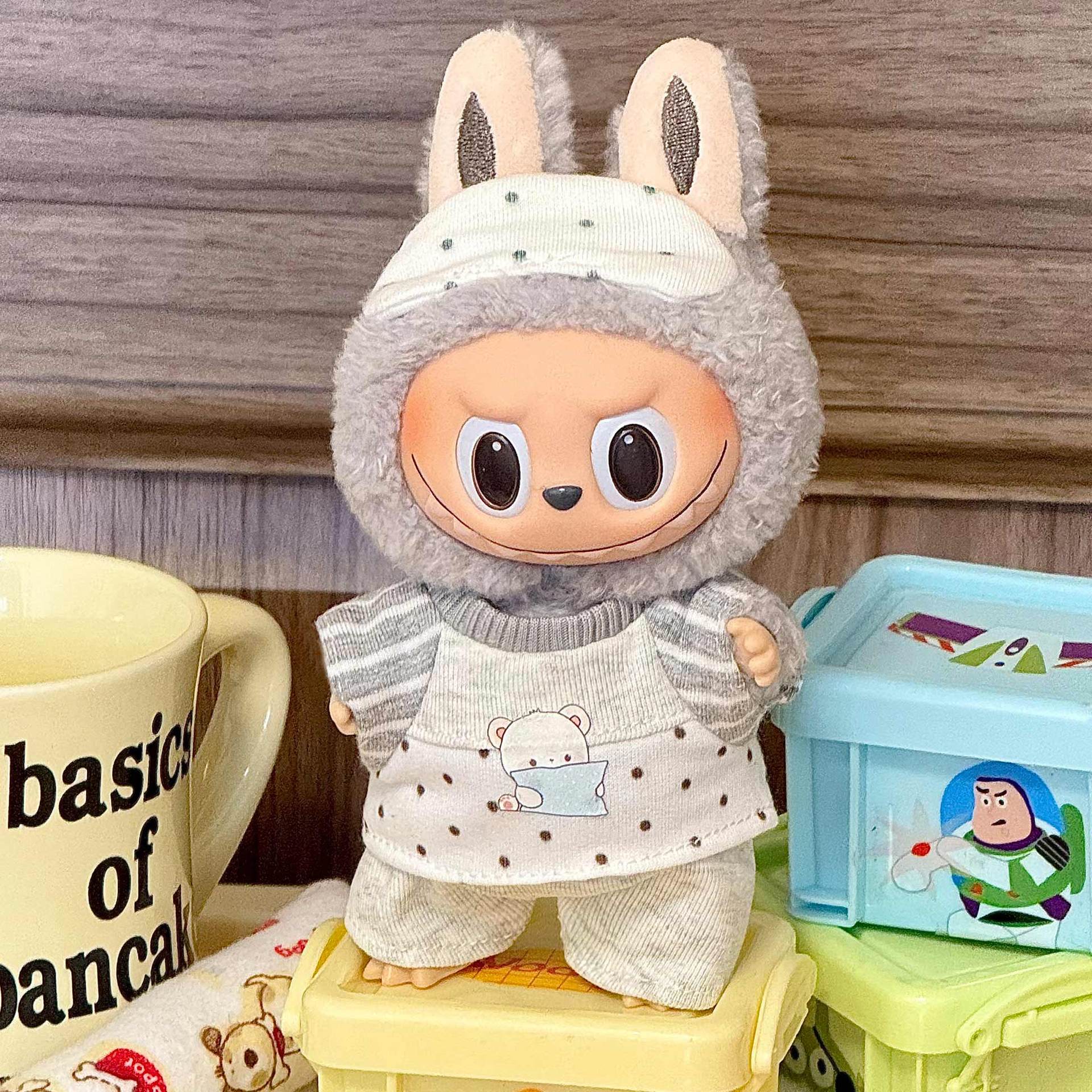 Ropa Kawaii para Muñecas Labubu de 17cm – Accesorios Adorables (Muñeca no incluida)