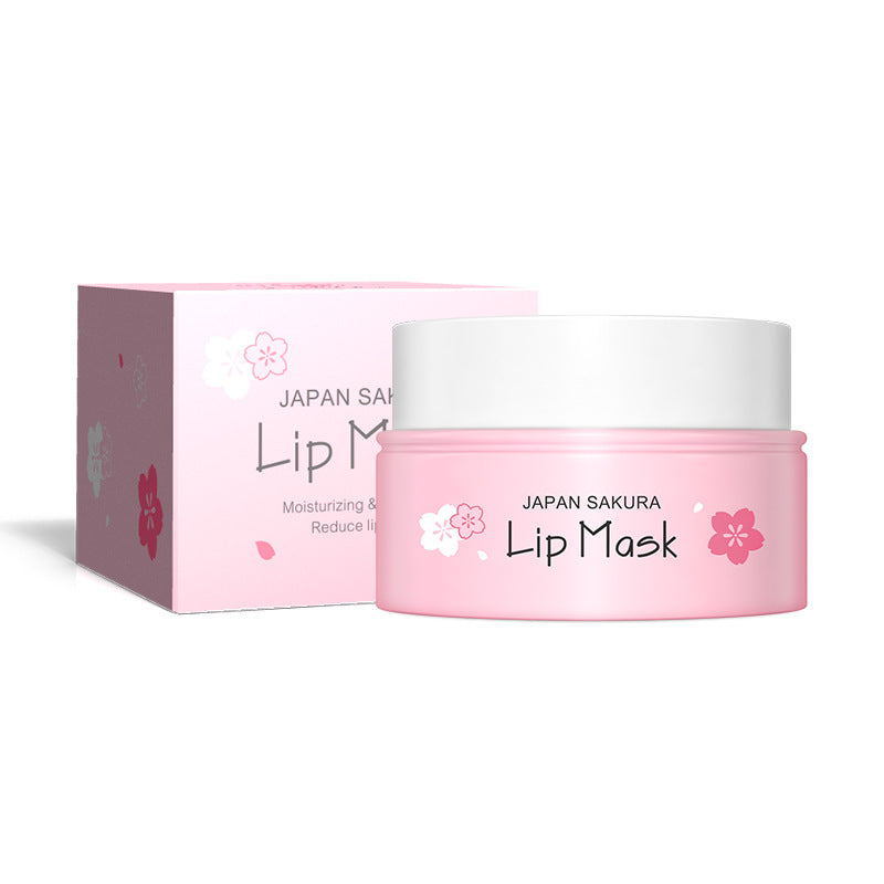 Mascarilla hidratante para labios con extracto de cereza en envase de 8g