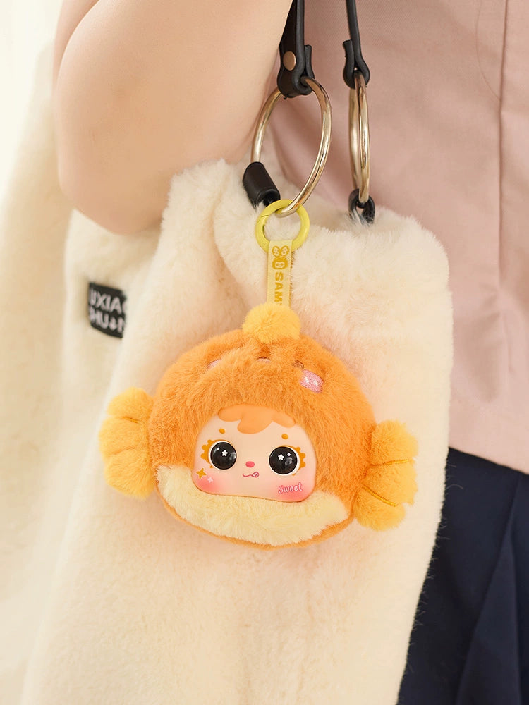 Samuel: Cute Plush Keychain Toy for Gifts and Decor