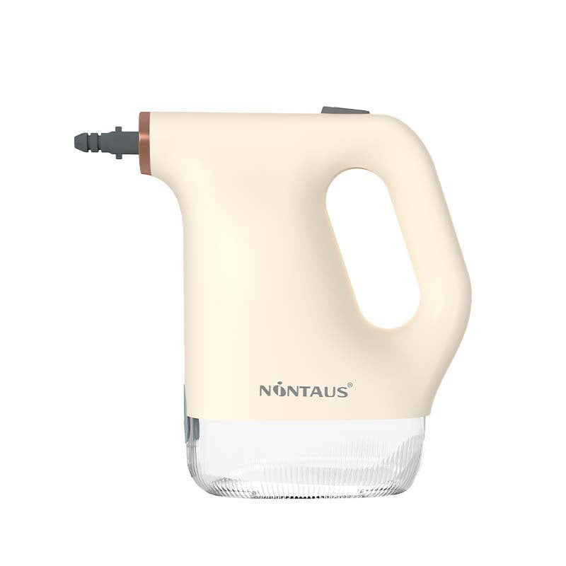 Vaporeta manual de alta temperatura Nontaus, diseño compacto para limpieza eficiente y desinfección del hogar con vapor caliente.