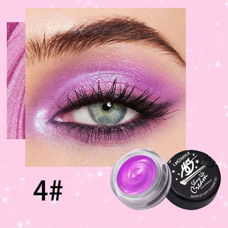 LANZHIYUE Sombra de Ojos Líquida 6 Colores: Efecto Perlado y Brillante para un Maquillaje Luminoso y Deslumbrante