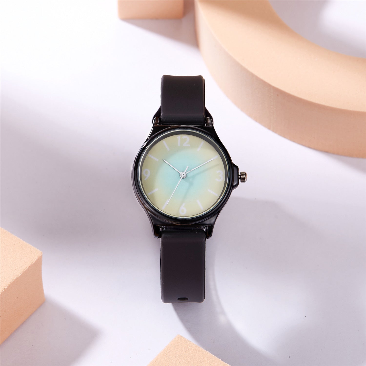 Reloj Minimalista para Mujer con Correa de Silicona Mate en Varios Colores