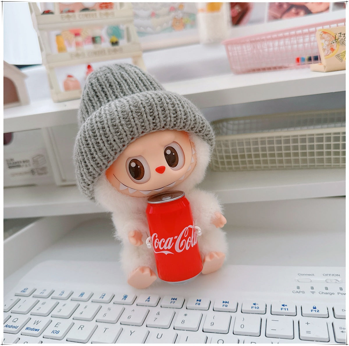 Ropa y accesorios para munecos Labubu, varios diseños divertidos (Muñeca no incluida)