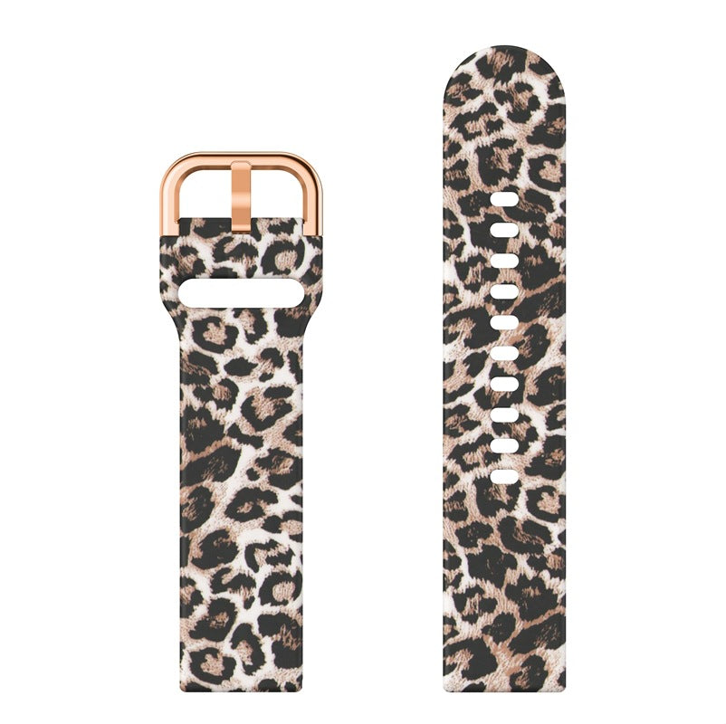 Printed Silicone Strap for Samsung Galaxy Active2 and Watch4: Compatible with Huawei GT 20/22mm
