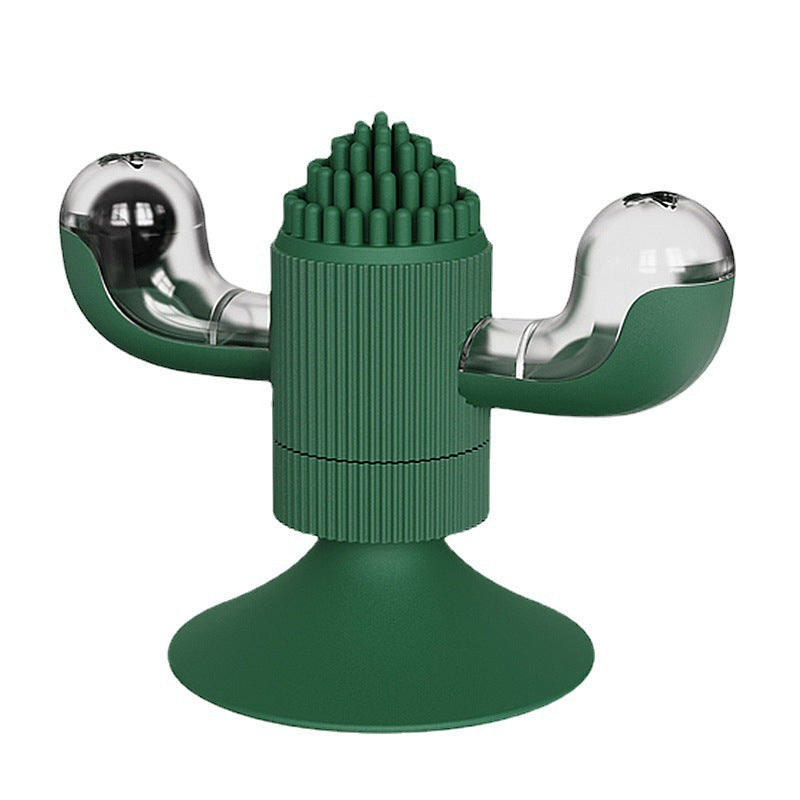 Juguete para gatos con rueda giratoria: incluye hierba gatera y luces LED, ideal para el entretenimiento de tu mascota