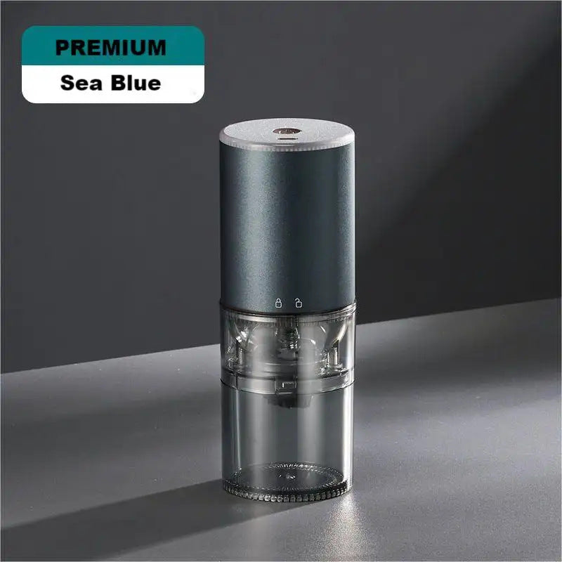 Molinillo de Café Eléctrico Portátil: USB Recargable, Compacto y Eficiente