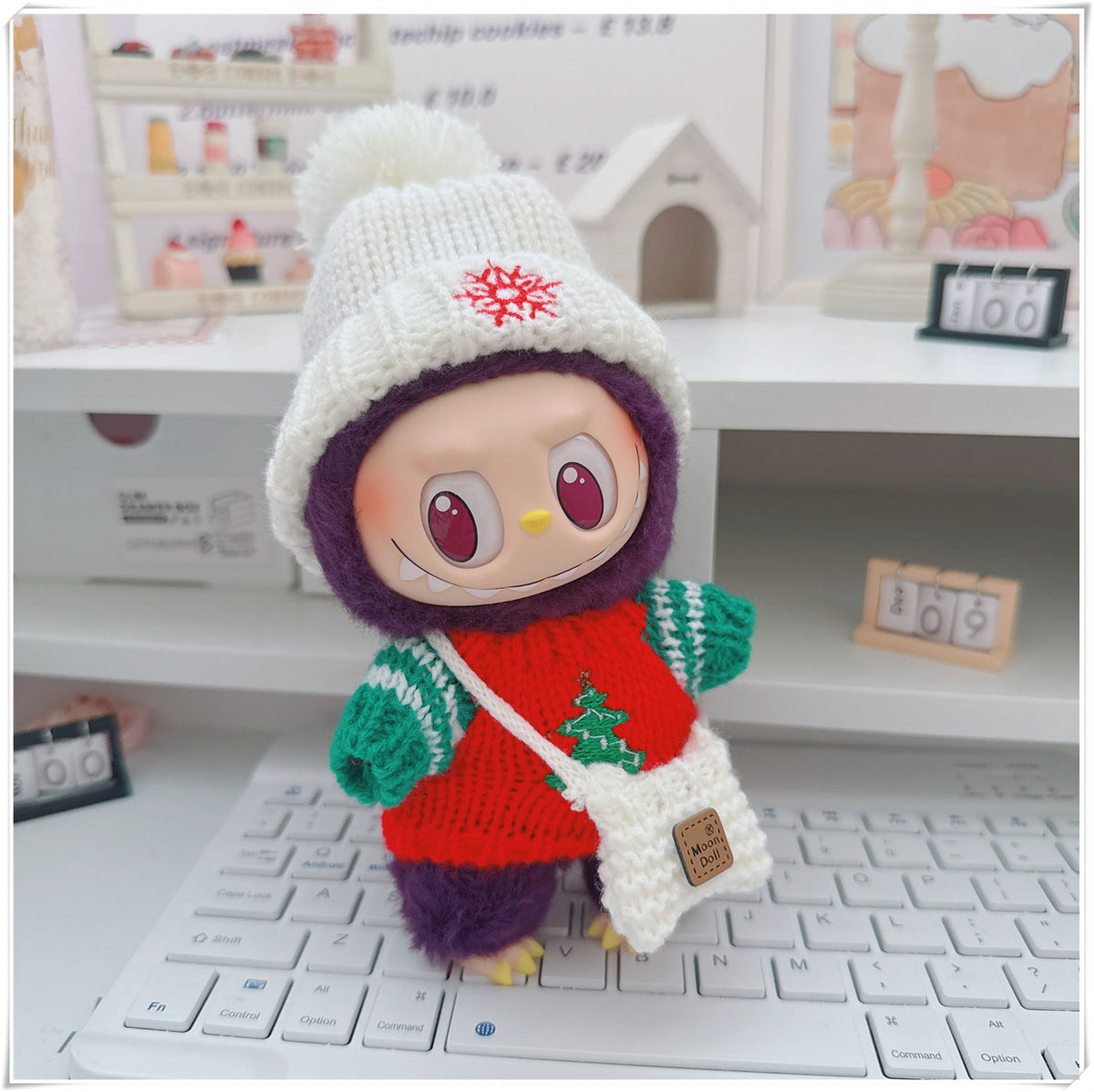 Ropa y accesorios para munecos Labubu, varios diseños divertidos (Muñeca no incluida)