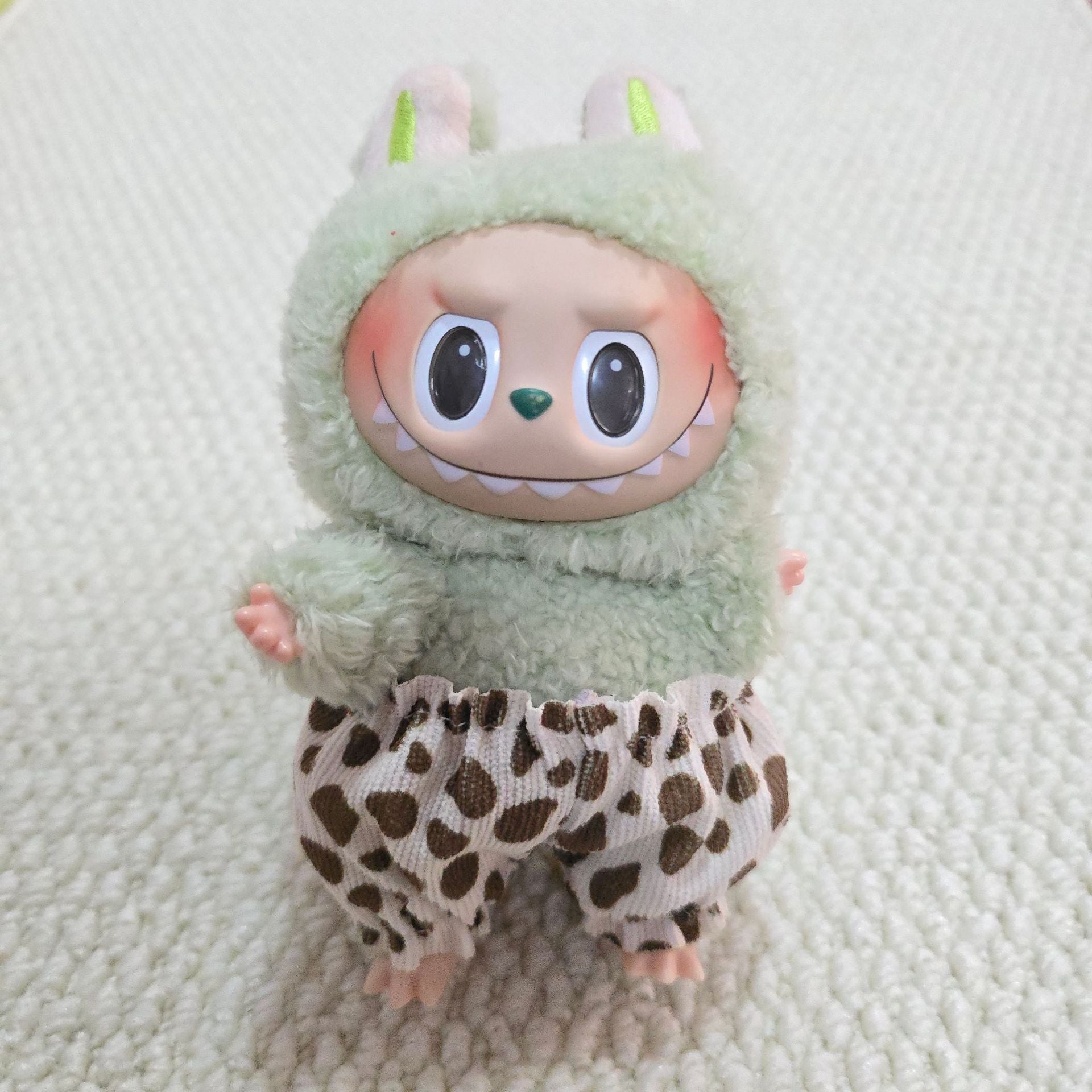 Ropa Estilo Bohemio para Muñeca Labubu 17 cm – Accesorios de Moda (Muñeca No Incluida)