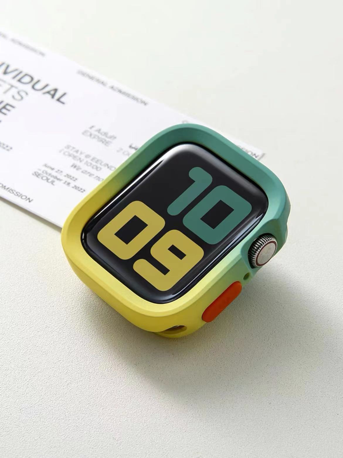 Protective Case for Apple Watch S10: Soft Edge and Anti-Slip