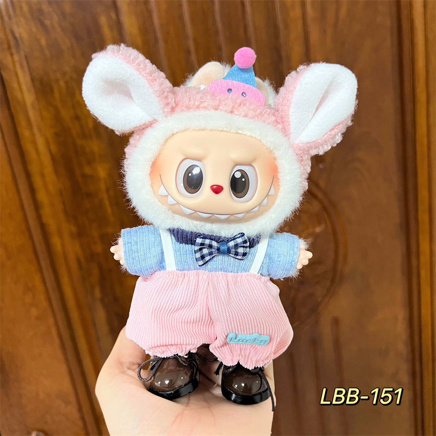 Disfraces y ropa en diseños adorables: para la bubu de 17cm, (Muñeca no incluida)