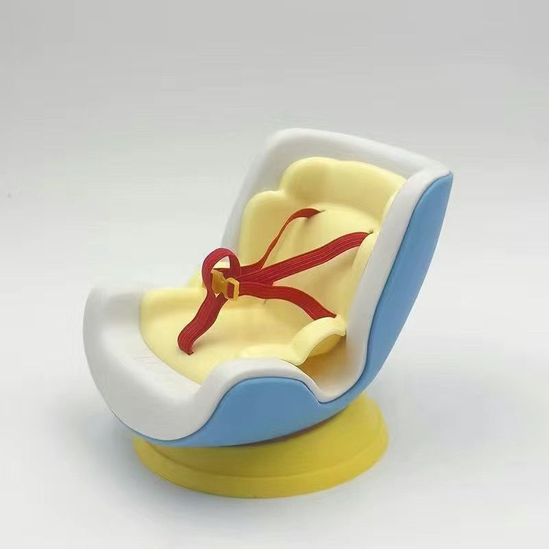 Asiento de auto para muñeca Labubu – Decorativo para Rejilla de Ventilación