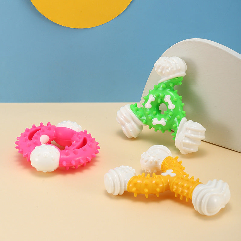 Hueso de Nylon para Perros: Juguete Masticable Resistente, Limpieza Dental y Ejercicio Mandibular