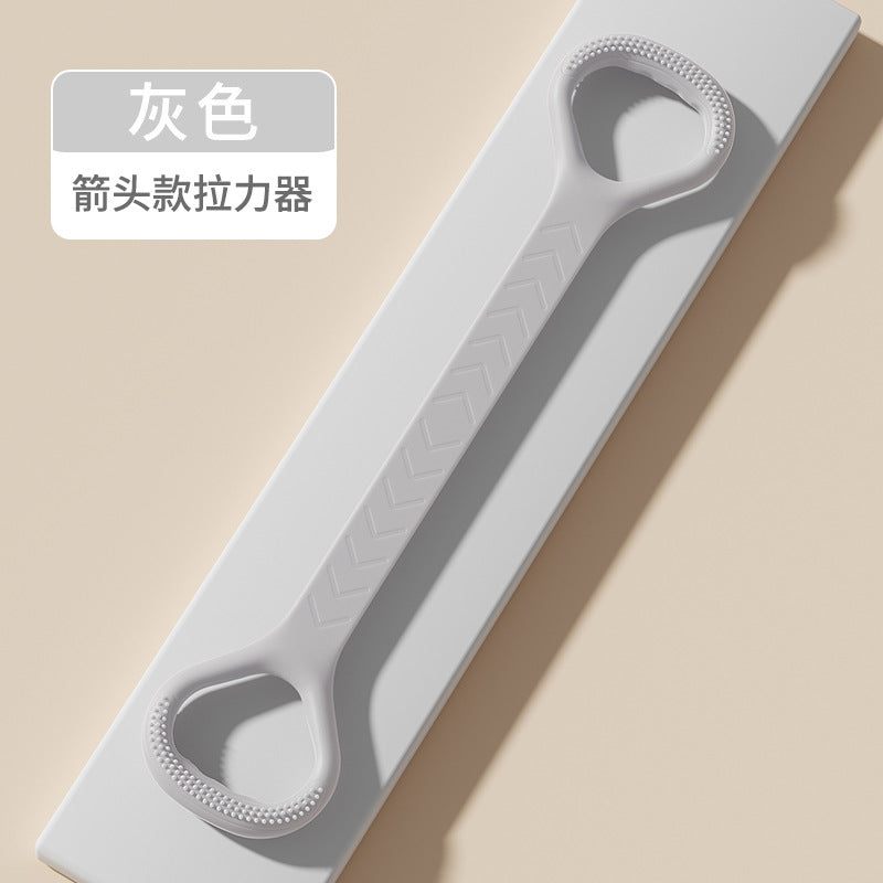 Cuerda de Resistencia en Forma de 8: Banda de Silicona Elástica de Alta Resistencia para Ejercicio, Moldeado Corporal, Entrenamiento de Espalda y Yoga