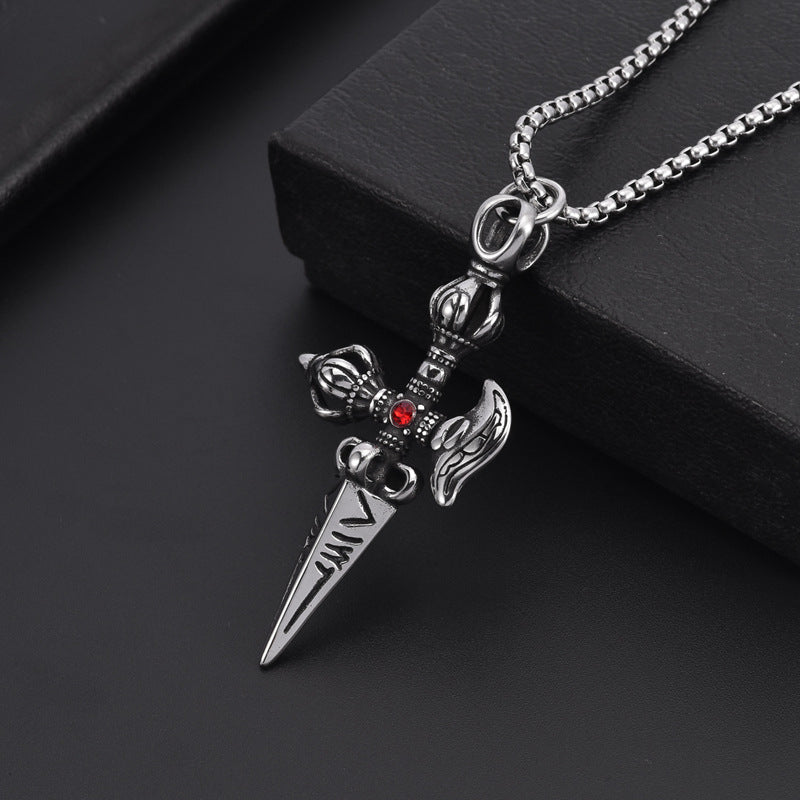 Collar Daga Budista de Protección – Amuleto contra Energías Negativas