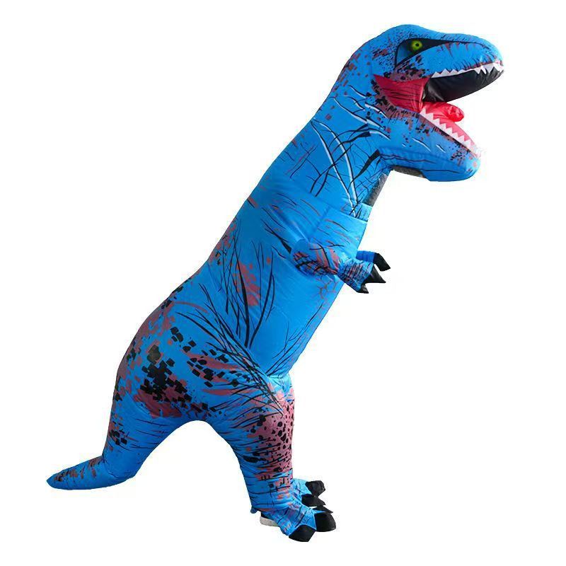 Inflatable T-Rex Dinosaur Costume for Halloween and Cosplay