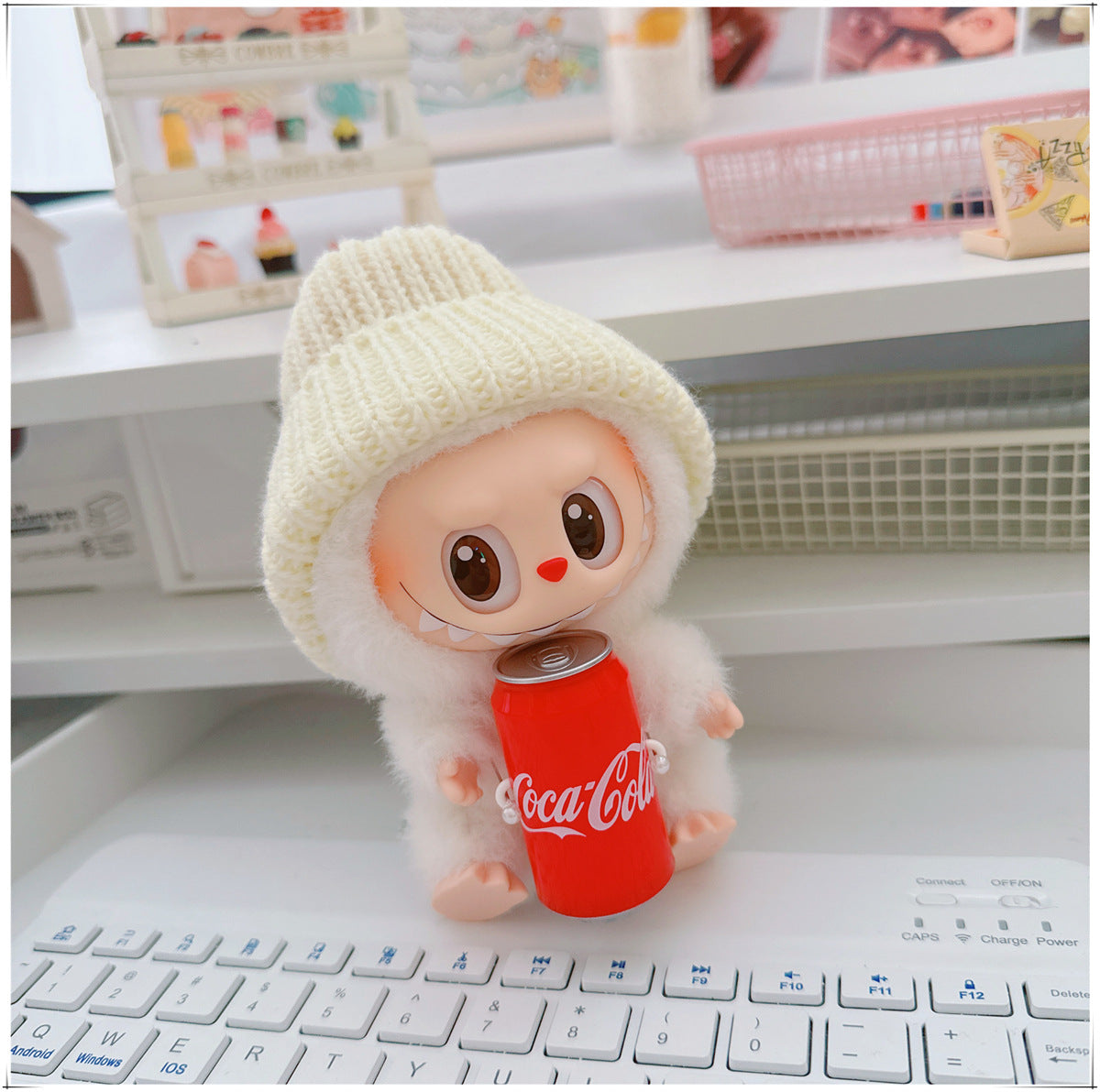 Ropa y accesorios para munecos Labubu, varios diseños divertidos (Muñeca no incluida)