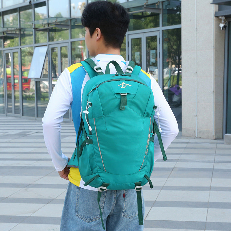 Mochila de deporte multifuncional 40L: gran capacidad, ideal para viajes cortos, camping, senderismo y montañismo