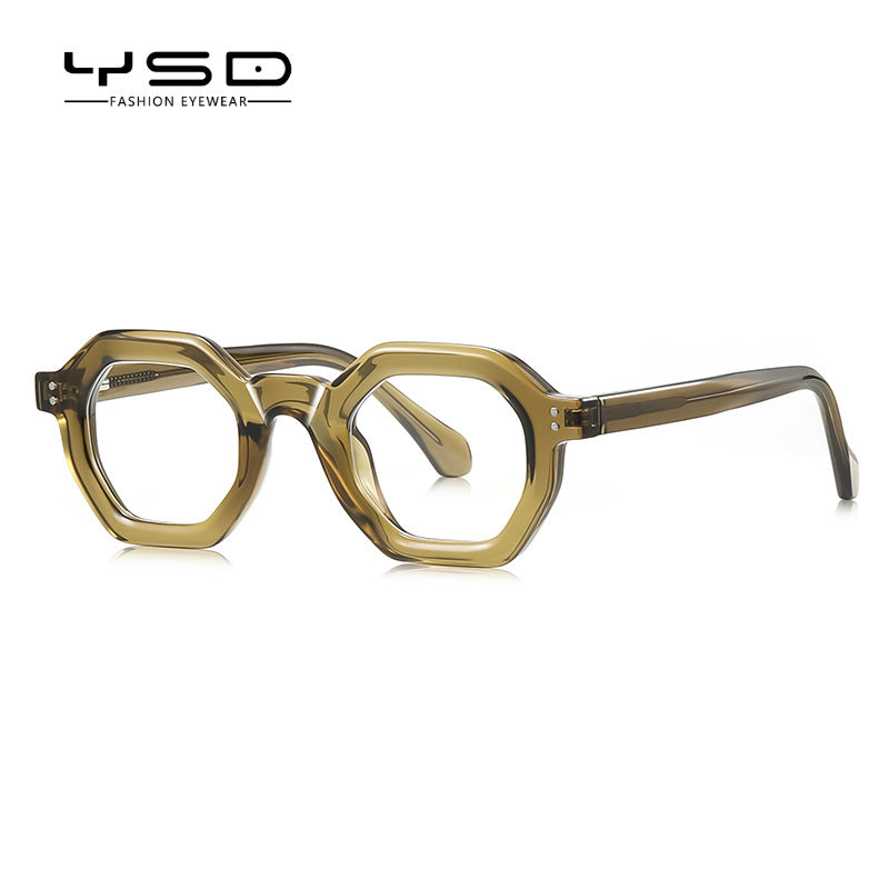 Gafas Hexagonales Retro Unisex con Protección Luz Azul