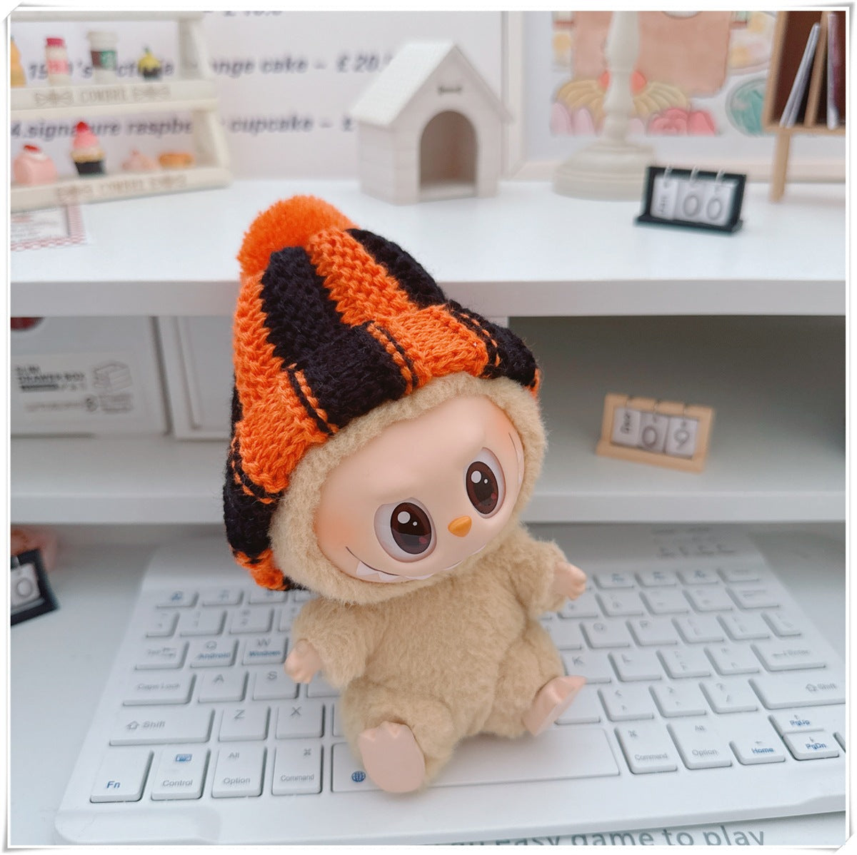 Ropa y accesorios para munecos Labubu, varios diseños divertidos (Muñeca no incluida)