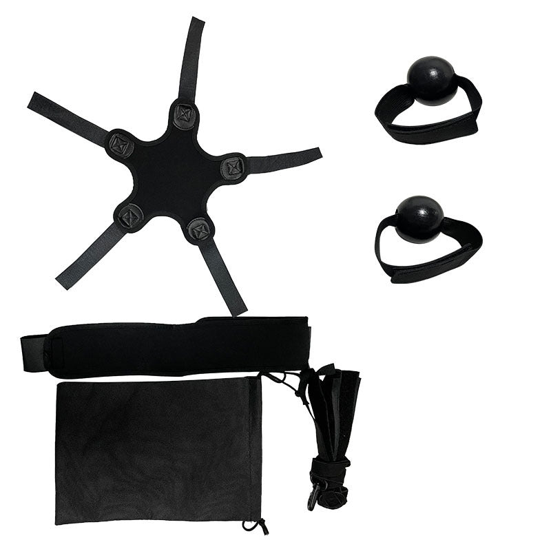 Football Balls with Bags for Students: Spiral Strap Training Gear