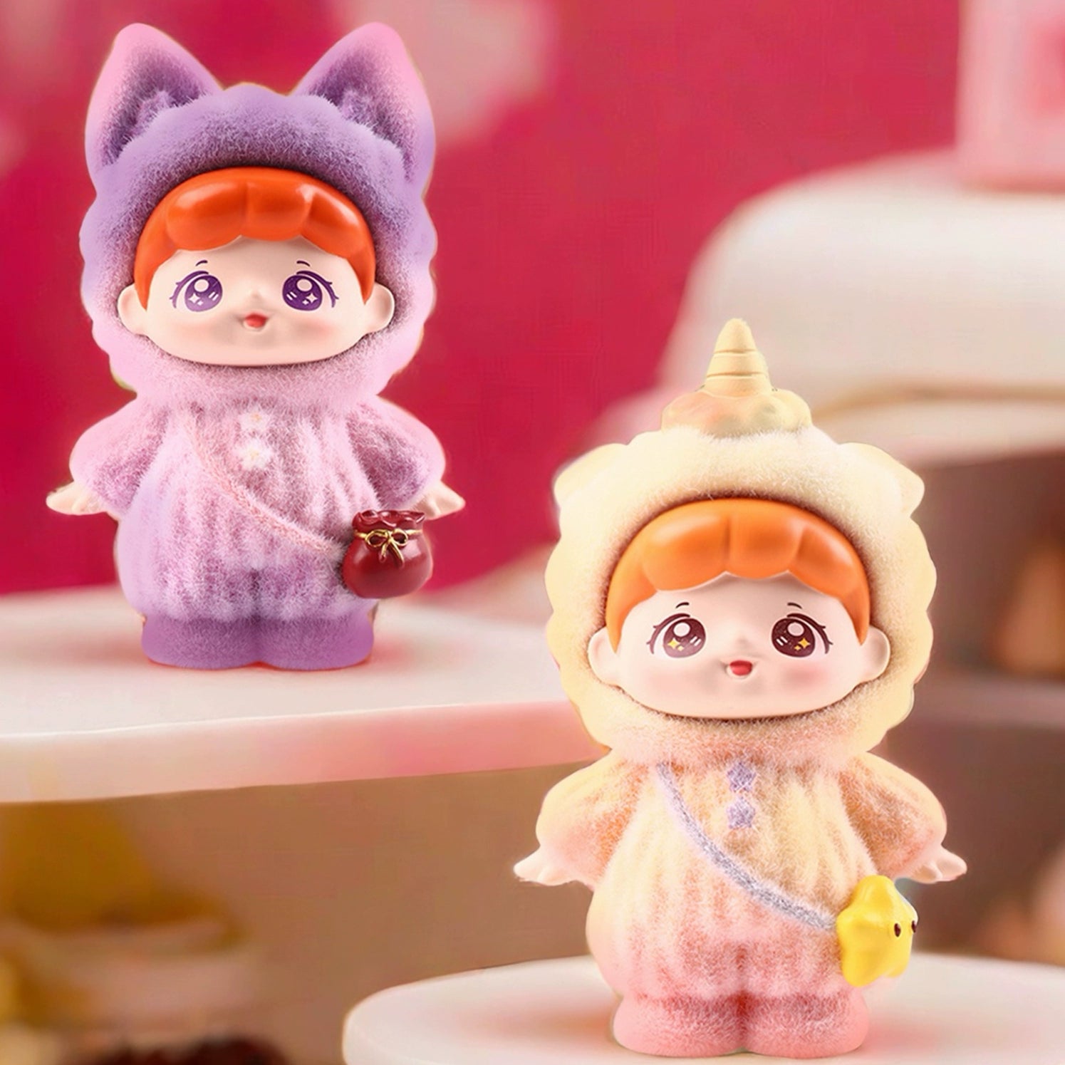 Cute Animal Figurines for Desk Decor: Birthday Gift