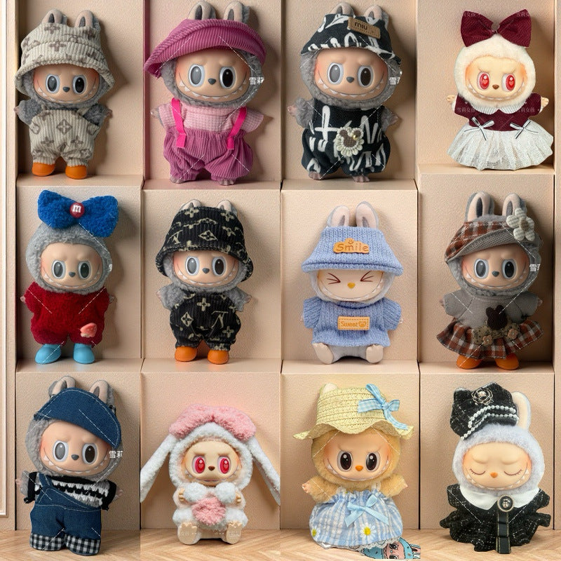 Moda para Labubu de 17 cm – Ropa y Accesorios de Colección en variados estilos