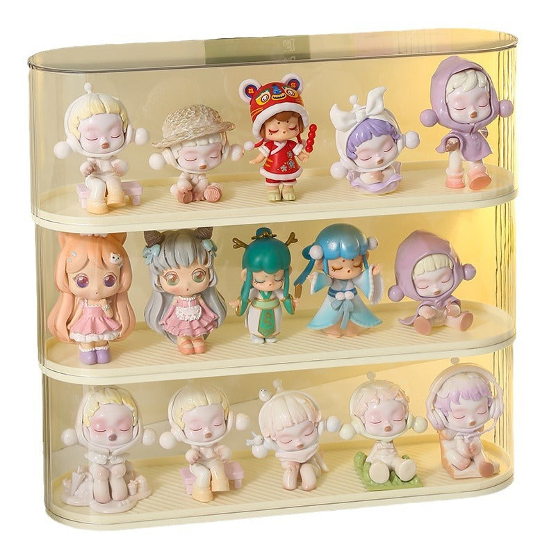 Estante Acrílico para Figuras de Colección – Compatible con POPMART, LEGO y Mini Blind Box