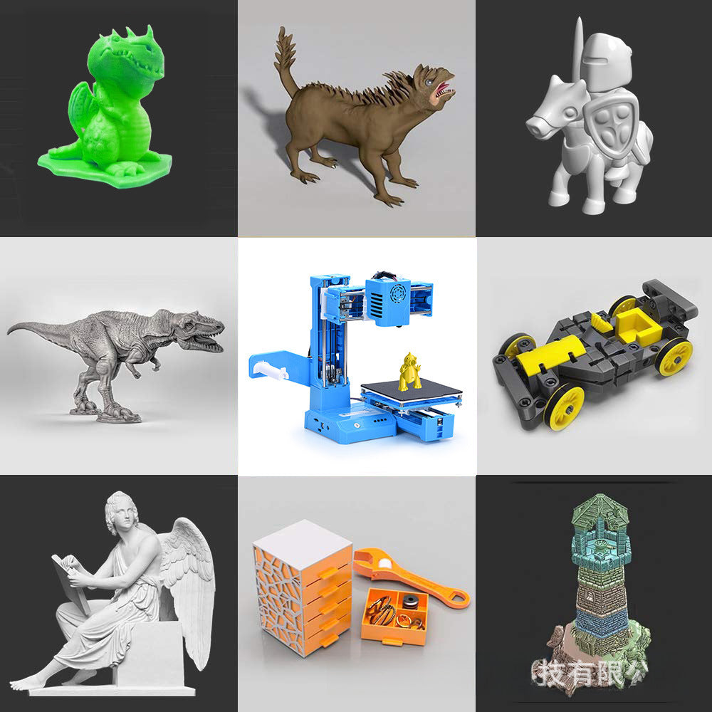 Impresora 3D EasyThreed K9 Mini – FDM Compacta Compatible con TPU y PLA