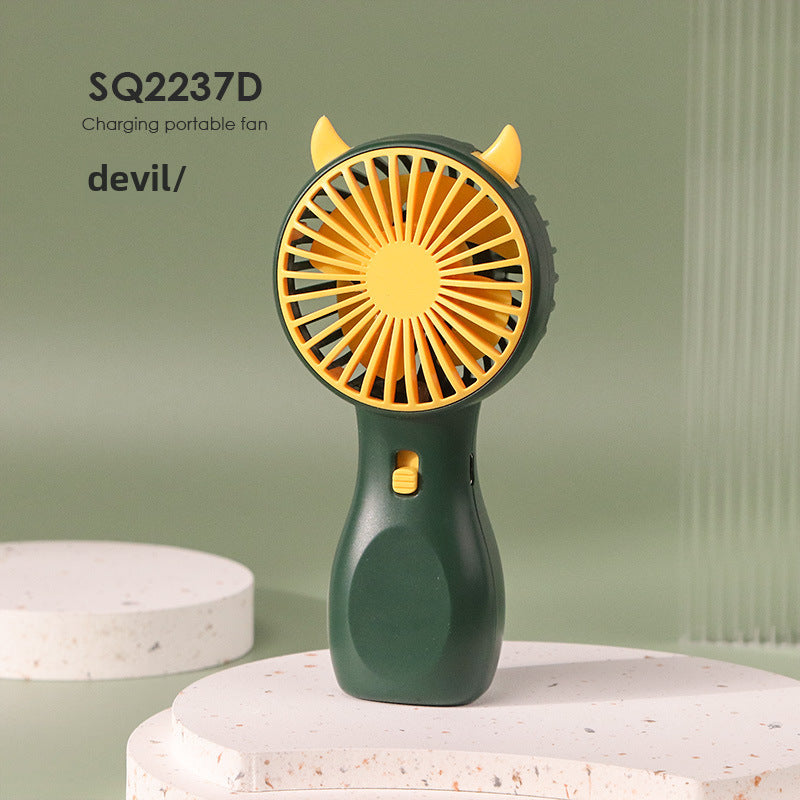 Ventilador portátil silencioso USB recargable con luz: mini ventilador de bolsillo de fábrica