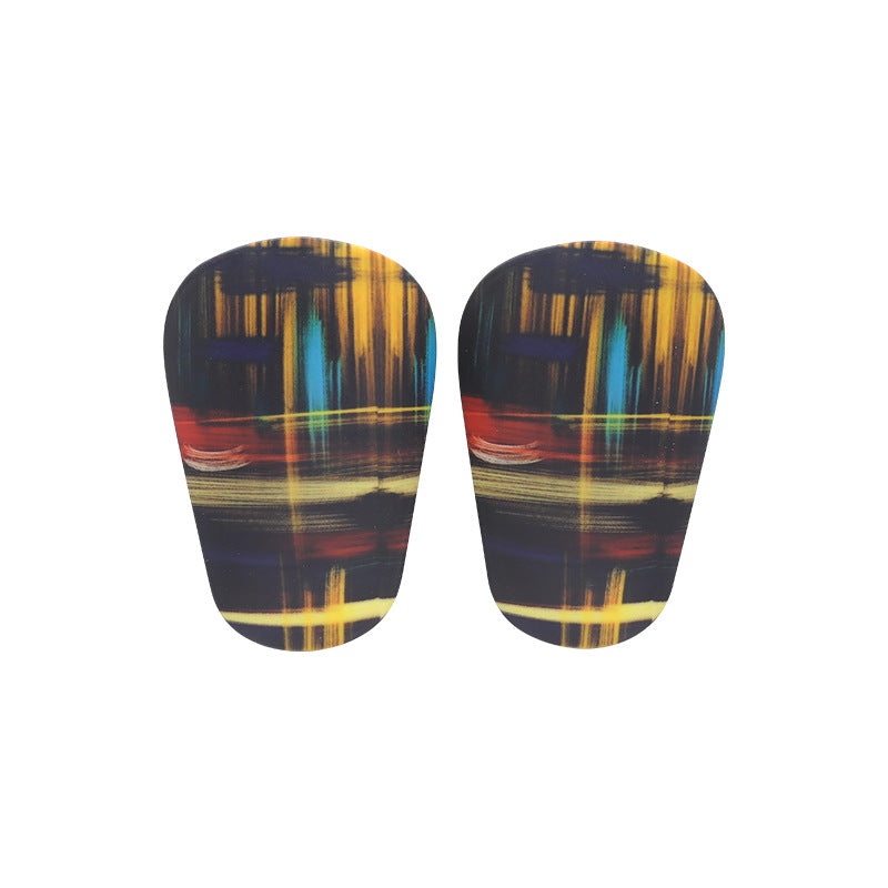 High-Temperature Football Socks with Light Shin Guards for Adults and Kids: Star Number and Foot Protection