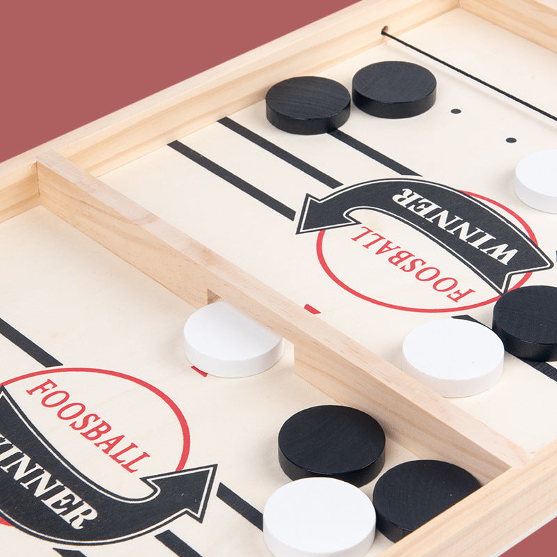 Juego de Hockey de Mesa de Madera para Niños y Adolescentes