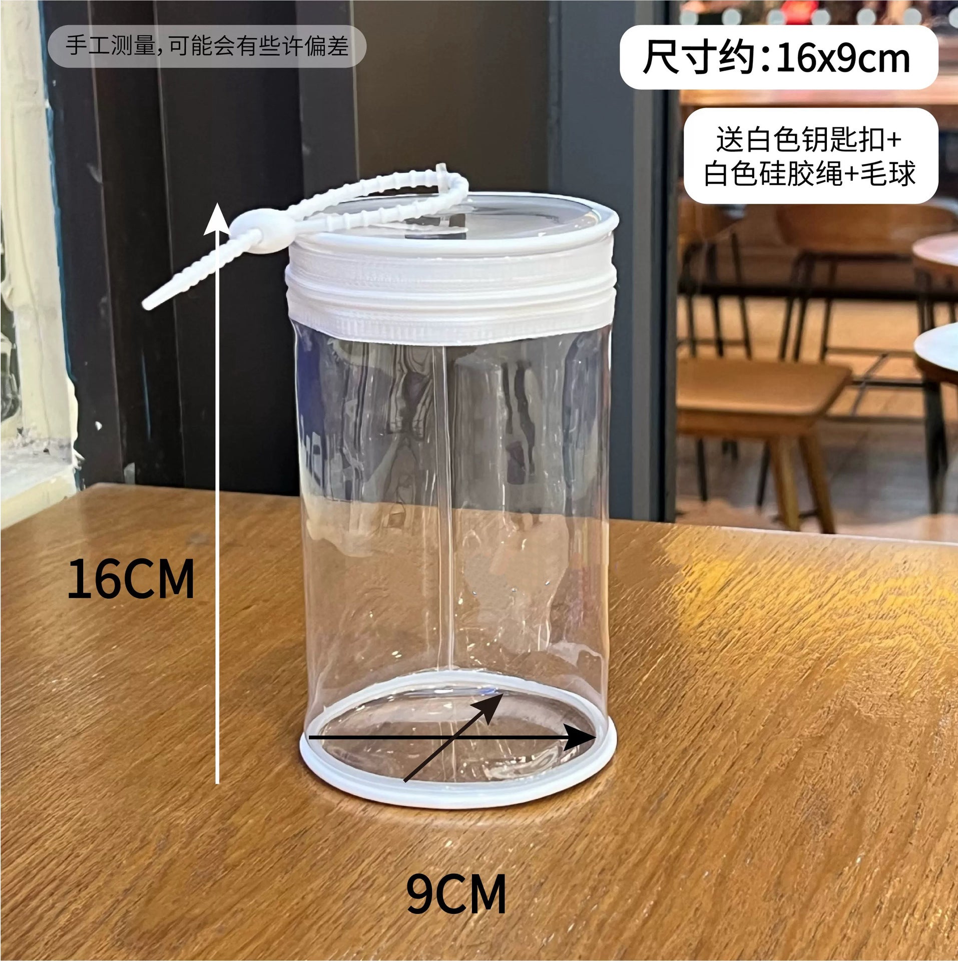 Bolsa Protectora para Labubu colección Coca-Cola:Transparente, tubular y Ovalada.