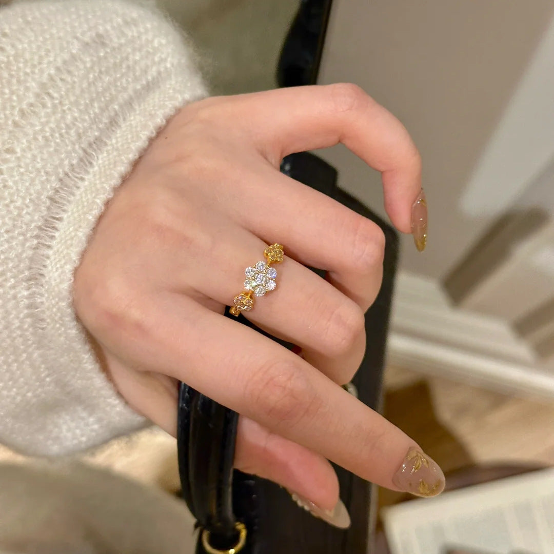 Set de Joyería Económico para Mujer – Collar, Pulsera y Anillo con Circonitas Brillantes