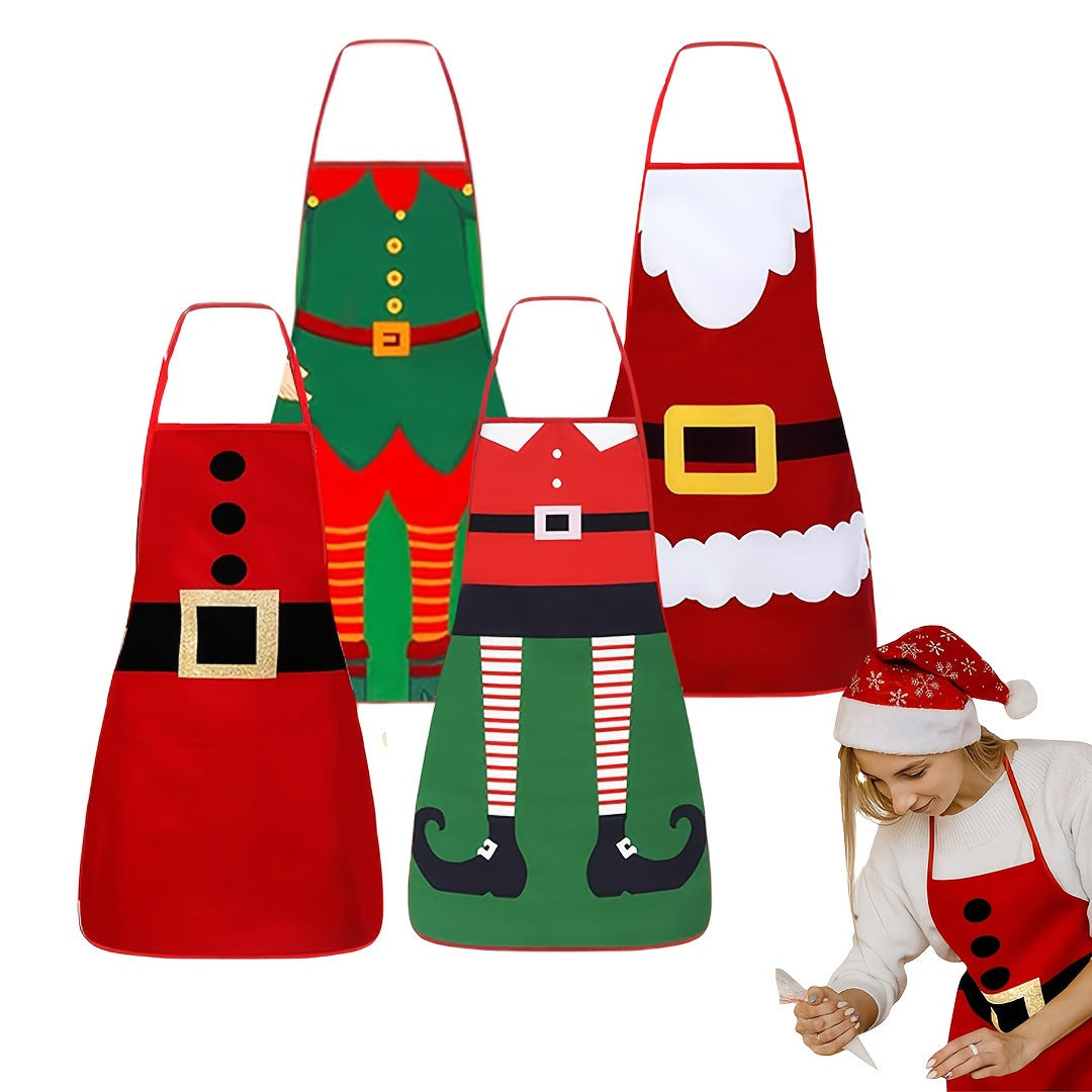 Delantal de Navidad antimanchas y antiaceite