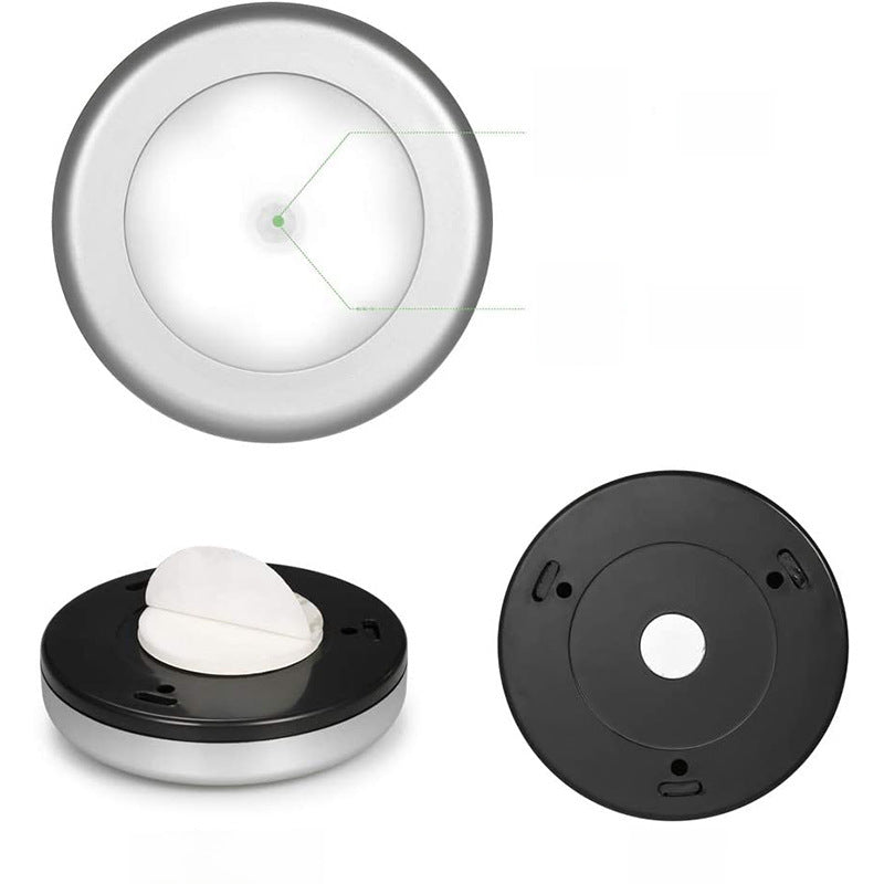 Set de 3 Luces Nocturnas con Sensor de Movimiento: Iluminación Inteligente para Armarios, Escaleras y Mesita de Noche, Control Fotosensible