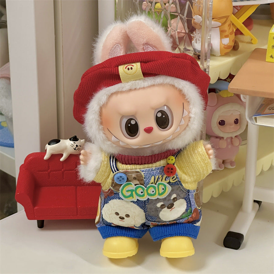 Disfraces y ropa en diseños adorables: para la bubu de 17cm, (Muñeca no incluida)