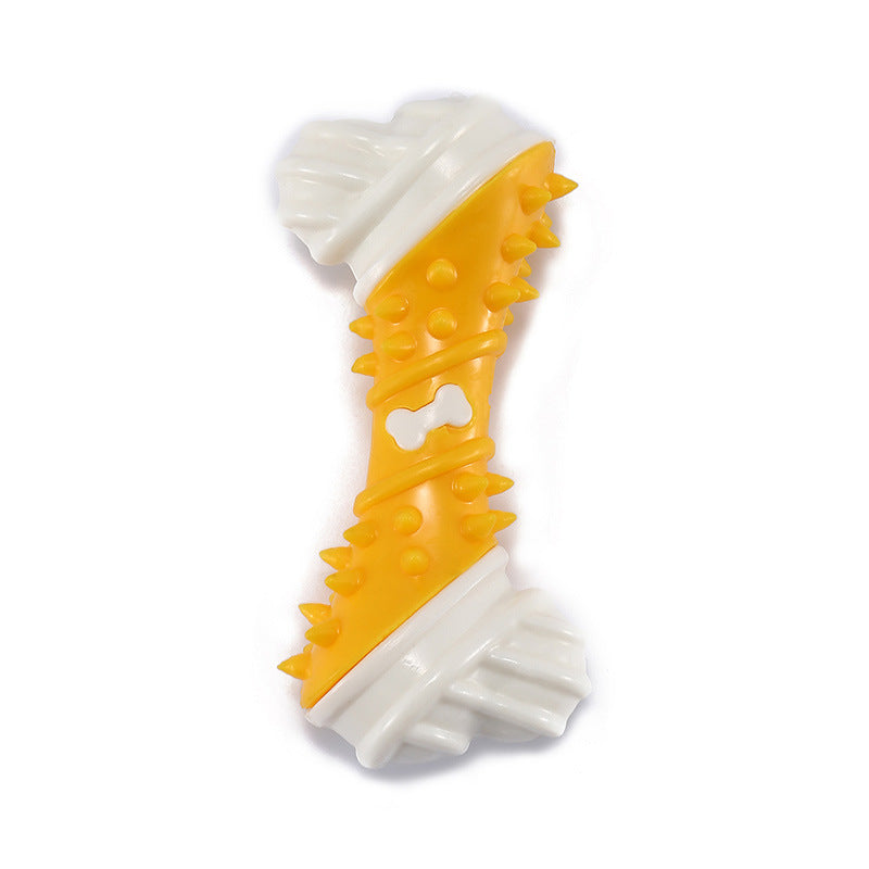 Hueso de Nylon para Perros: Juguete Masticable Resistente, Limpieza Dental y Ejercicio Mandibular