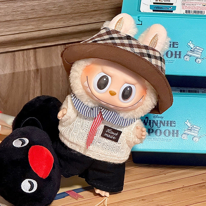 Ropa Kawaii para Muñecas Labubu de 17cm – Accesorios Adorables (Muñeca no incluida)