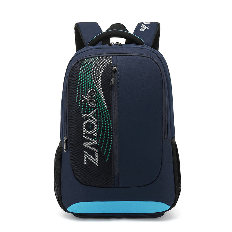 Mochila de Bádminton Unisex – Bolsa de Hombro para 3 Raquetas con Compartimentos Funcionales