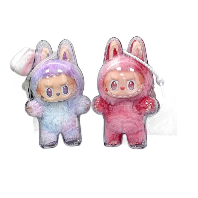 Funda Transparente de Protección para Juguete POPMART – Carcasa Antipolvo Labubu 3ª Generación