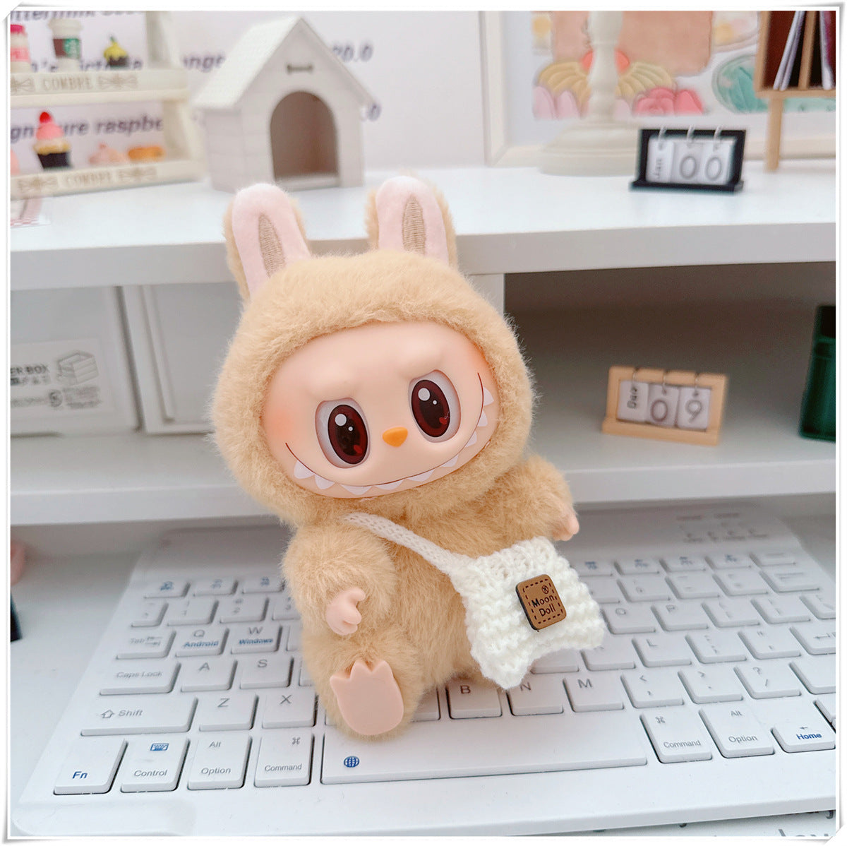 Ropa y accesorios para munecos Labubu, varios diseños divertidos (Muñeca no incluida)