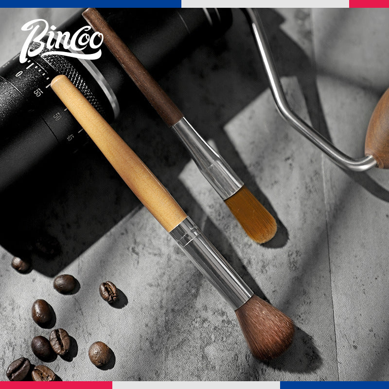 Kit de limpieza para café Bincoo: cepillo para molinillo, cepillo suave para café y cepillo para cabezal de preparación