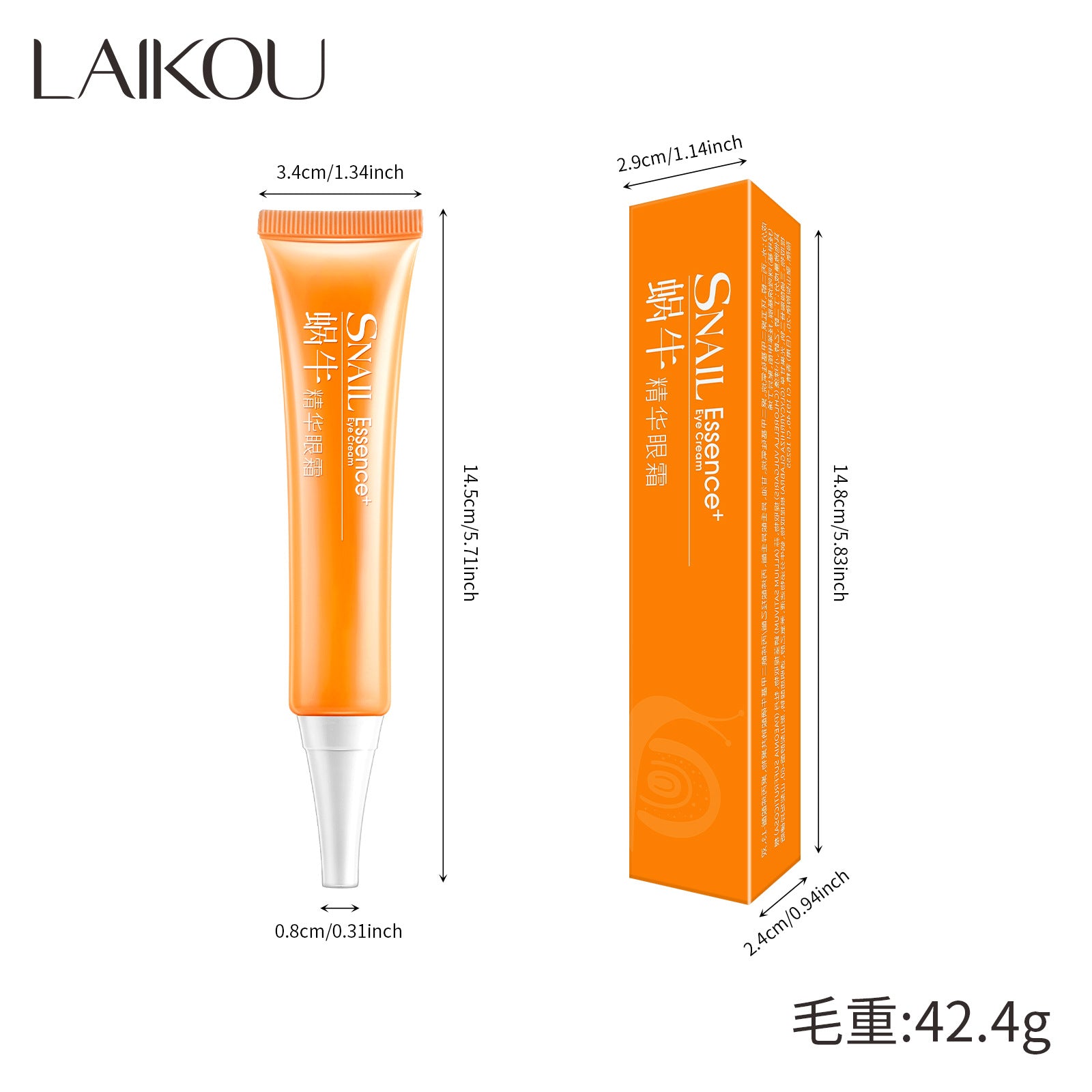 Crema de Ojos de Extracto de Caracol 30g: Hidratación y Cuidado para la Piel del Contorno de los Ojos