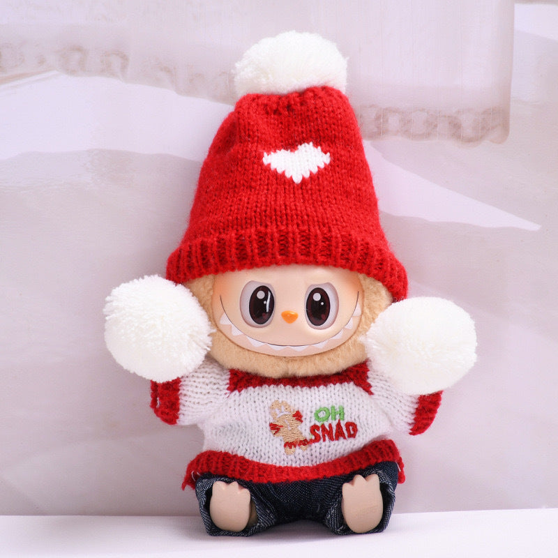 Ropa Labubu para Navidad y Año Nuevo: Colgantes y Disfraces