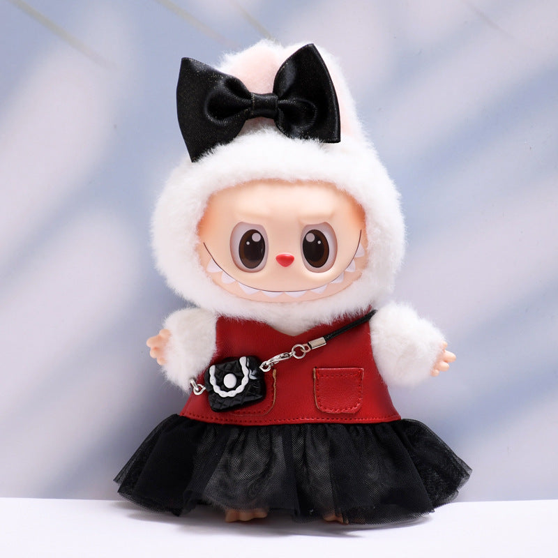 Stitch Story: Compatible with Labubu, Clothing Set, Accessories for 17cm Dolls, Accessories for Labubu (No Doll)