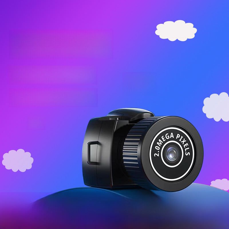 Mini cámara digital infantil tipo llavero, portátil y fácil de usar