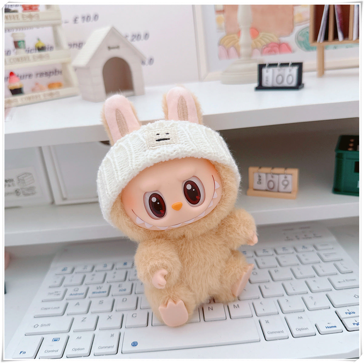 Ropa y accesorios para munecos Labubu, varios diseños divertidos (Muñeca no incluida)